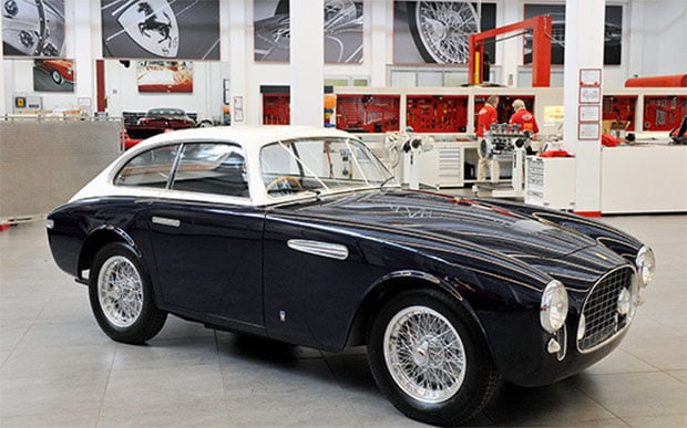 Fire Damaged 1952 Ferrari 225E Impeccably Restored