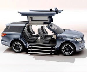 Lincoln Navigator Concept Has Gullwing Doors and a Staircase