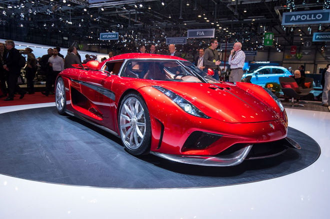 Koenigsegg Regera Loses Weight in Production Form