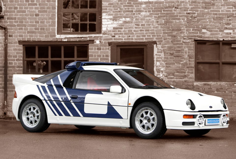 1986 Ford RS200 Homologation-Spec Rally Car for Sale