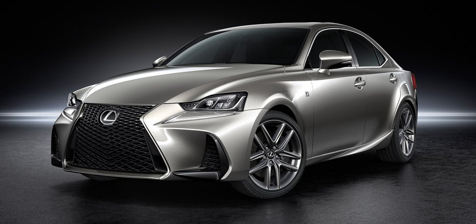 2017 Lexus IS Gets Exterior, Interior Refinements