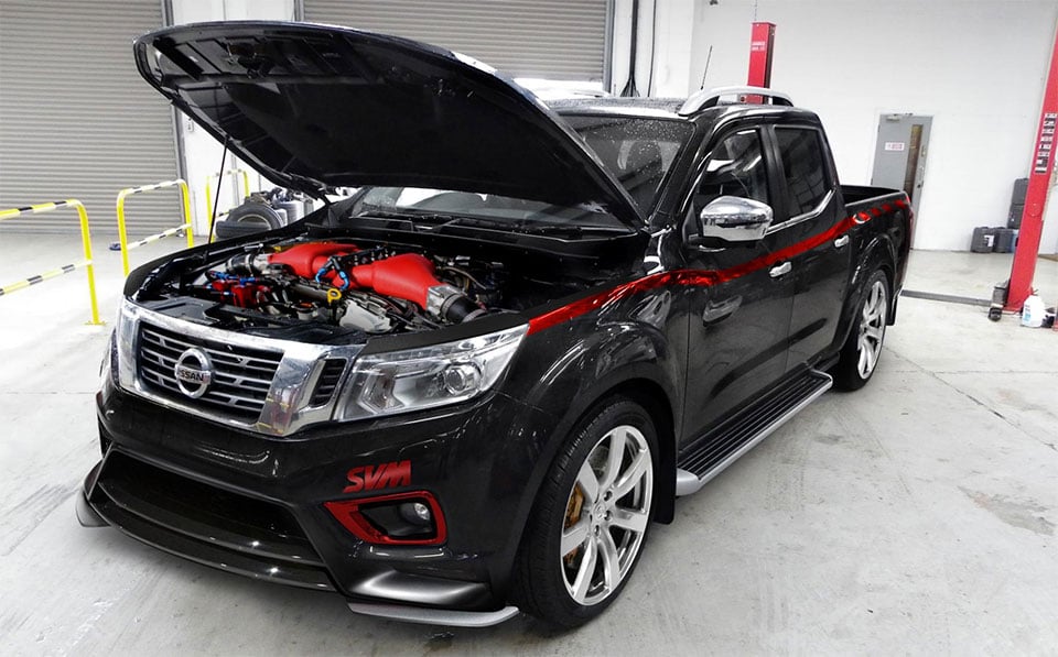 Custom Nissan Navara is Part Truck, Part GT-R