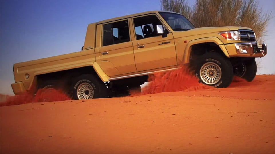 NSV 6×6 Toyota Land Cruiser Hauls 3 Tons of Arse