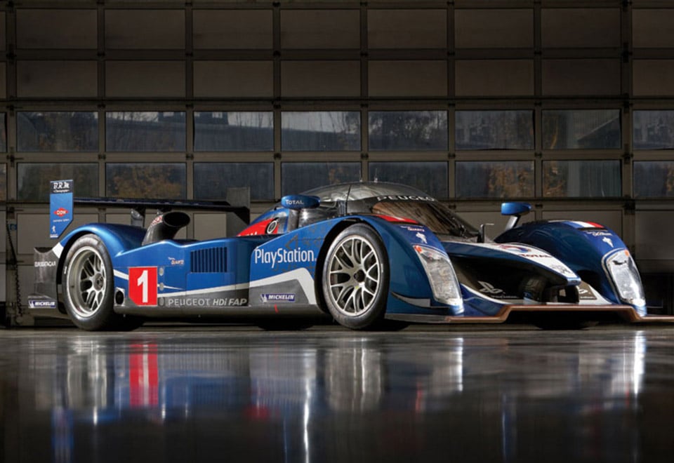 2008 Peugeot 908 HDi FAP Le Mans Prototype up for Auction