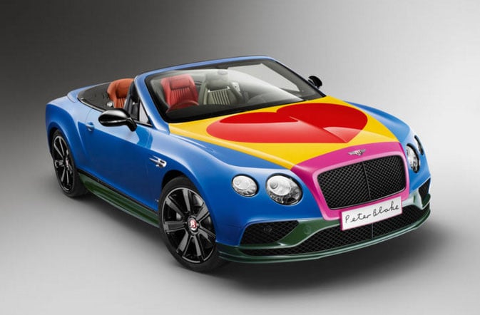 Sir Peter Blake Designed Bentley Is Thankfully One of a Kind