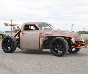 This ’47 Chevy Rat Rod is Part Mercury Cougar