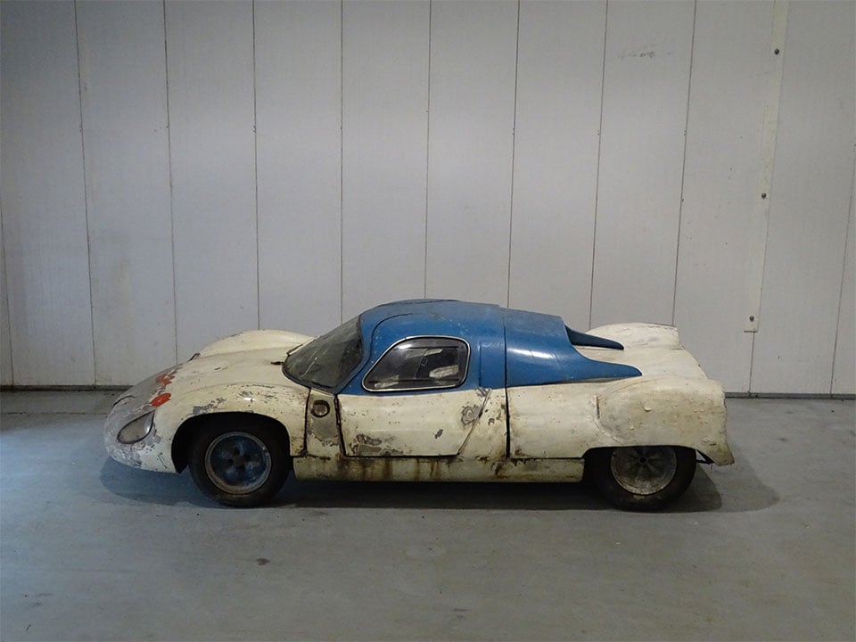 Costin Nathan Racecar Found After 45 Years in Hiding