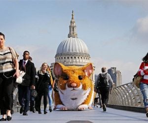 Giant Hamstermobile Cruises London