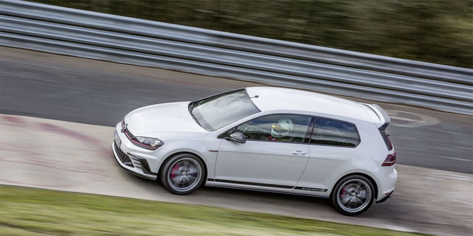 VW Golf GTI Clubsport S Steals FWD Nürburgring Record