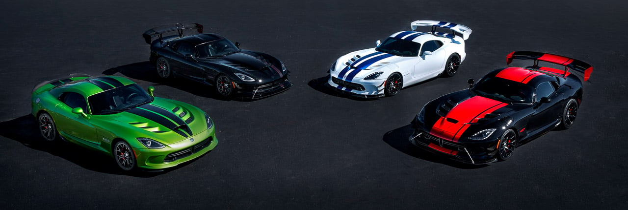 Dodge Viper Production to End with Five Limited Edition Snakes