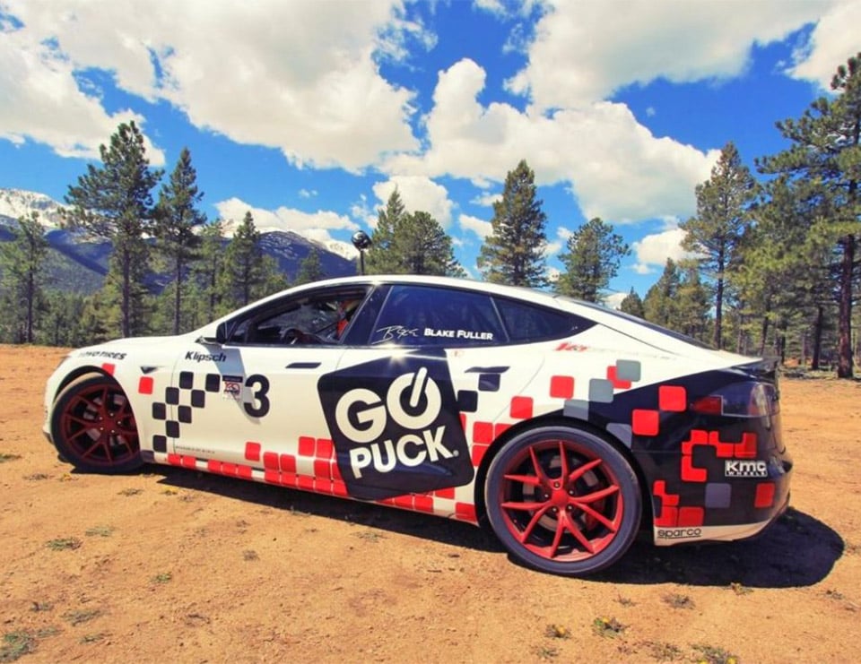 Production Tesla Model S Sets Class Record at Pikes Peak