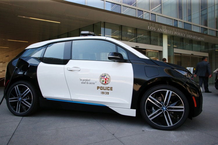 LAPD to Buy 100 BMW i3 EVs