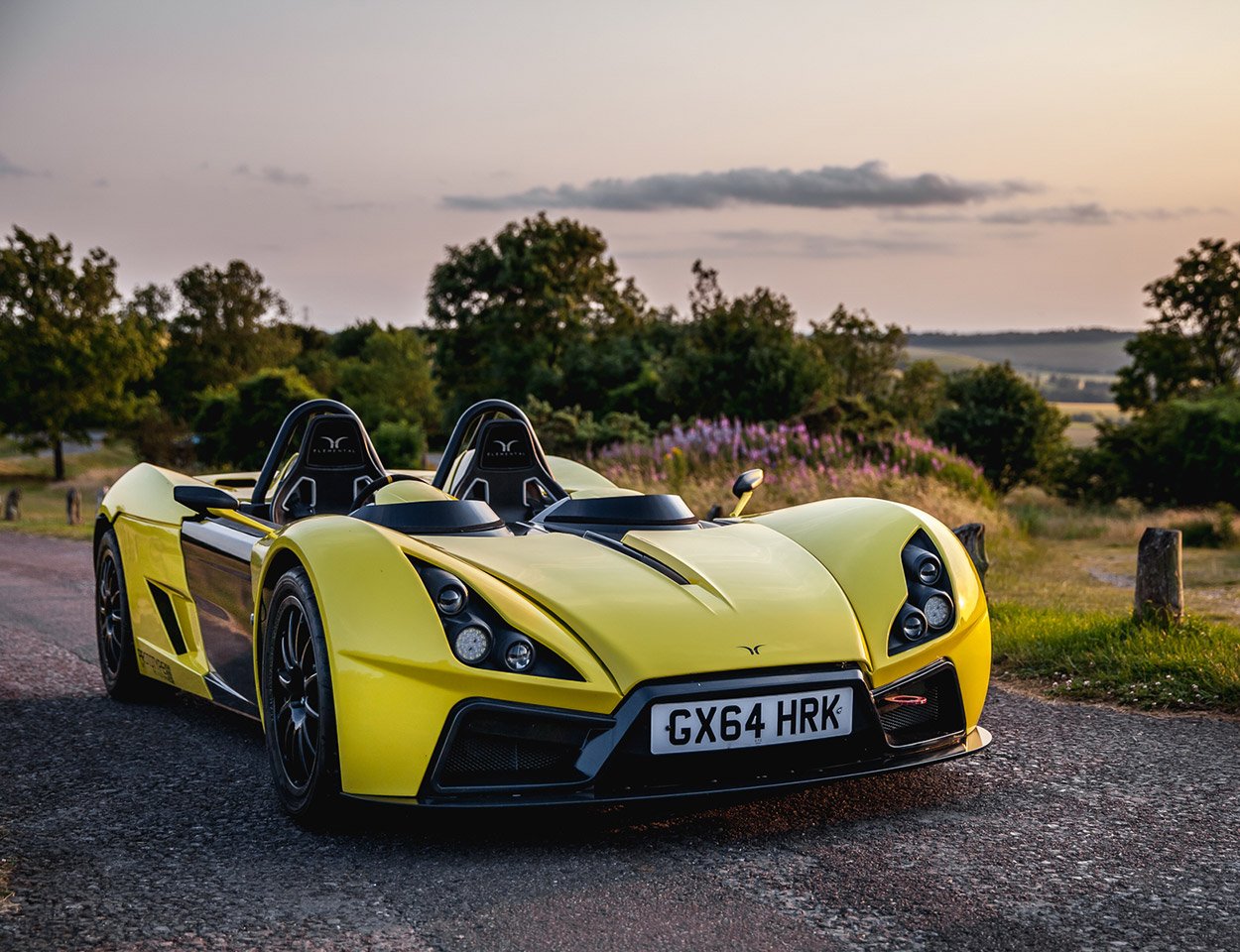 Production Elemental RP1 to Blast Up Goodwood Hill Climb