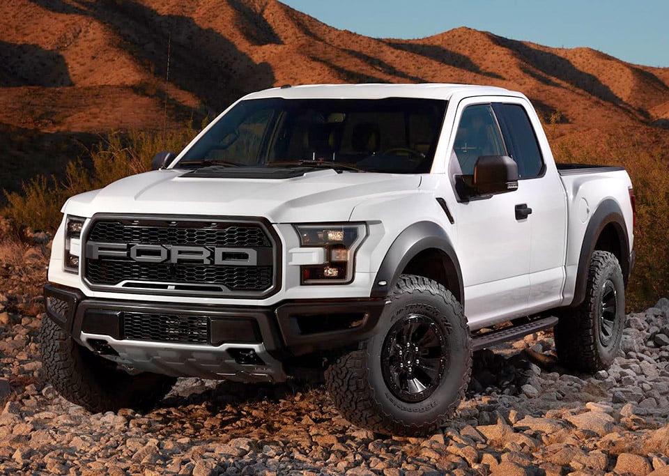 2017 Ford F-150 Raptor Digs in with New BFGoodrich Tires