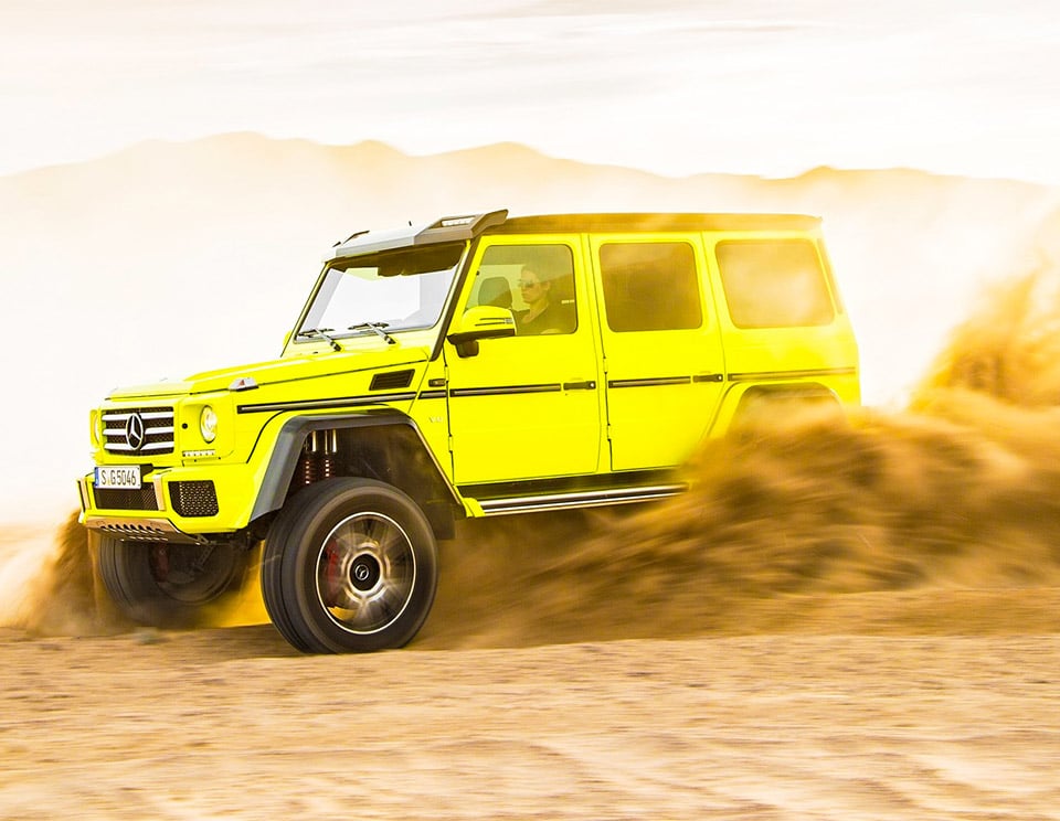 Mercedes-Benz G500 4×4² to Land in US as G550 4×4²