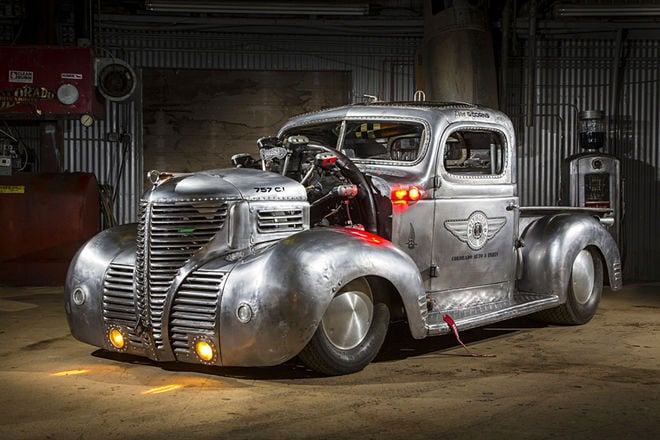 1939 Plymouth Truck Has the Radial Heart of an Airplane