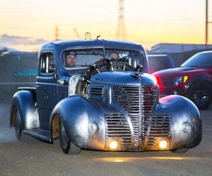 1939 Plymouth Truck Has the Radial Heart of an Airplane