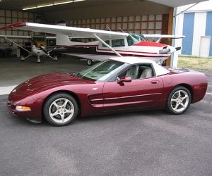 This 2003 50th Anniversary Corvette Has Driven Just 57 Miles