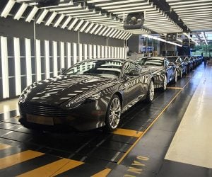 Final Aston Martin DB9 Cars Roll off Assembly Line