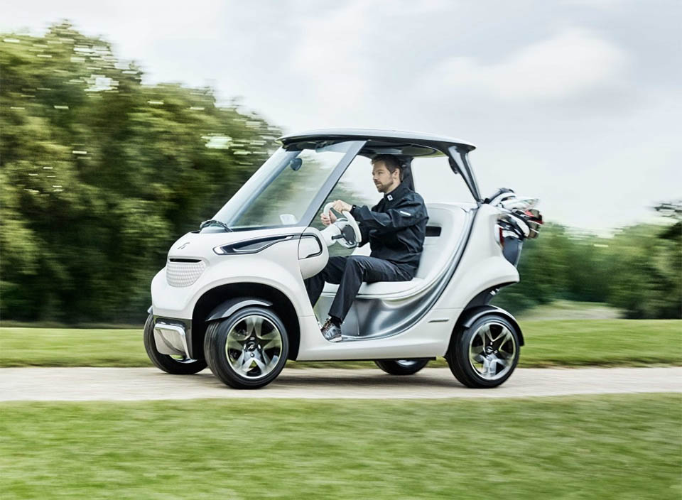 Mercedes Shows off “A Real Sports Car” for the Golf Course