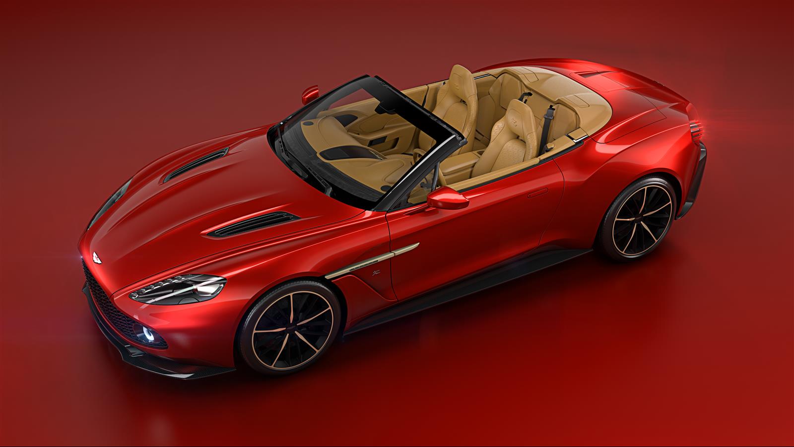 Aston Martin Vanquish Zagato Volante Drops Top for Pebble Beach