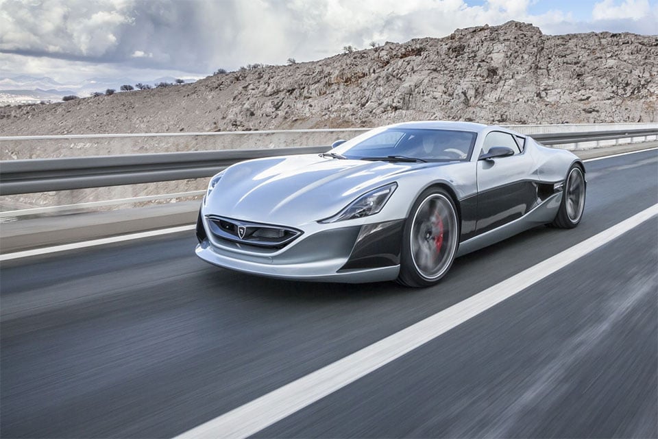 Rimac Concept One vs. LaFerrari vs. Tesla P90D