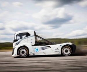 Volvo Iron Knight Big Rig Sets World Speed Records