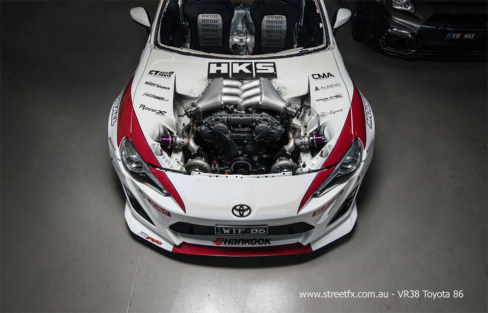 StreetFX WTF86 Gives Toyota 86 The Engine It Deserves