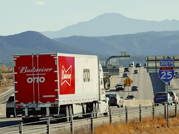 Self-Driving Truck Delivers Beer in Colorado