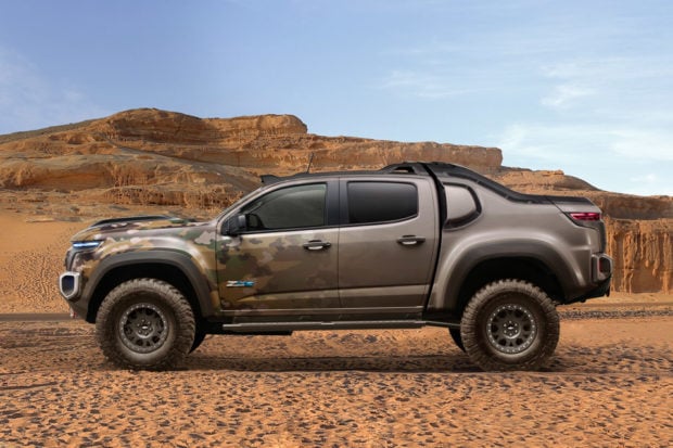 Chevrolet Colorado ZH2 fuel cell electric vehicle