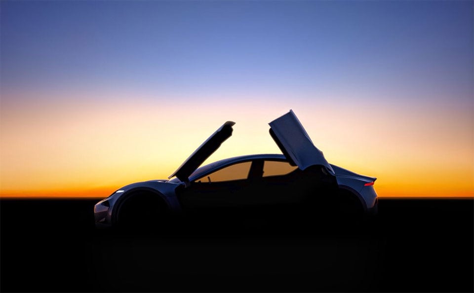 Fisker Teases Car with Butterfly Doors