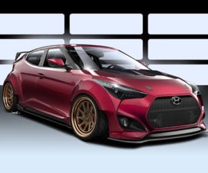 Gurnade Veloster Concept Heads to SEMA, Ready for the Track