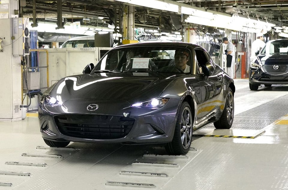 2017 Mazda MX-5 RF Club Sport Priced, Production Starts