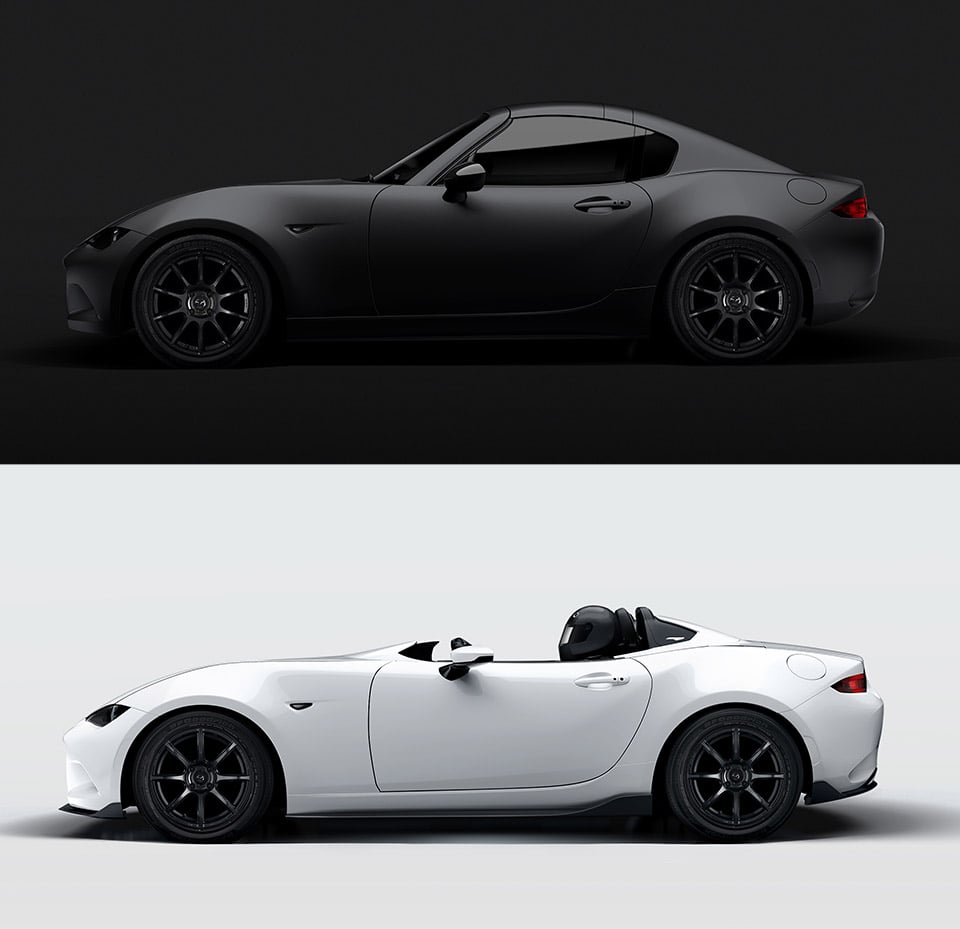 Mazda Speedster Evolution and MX-5 RH Kuro are Track Guy Dreams