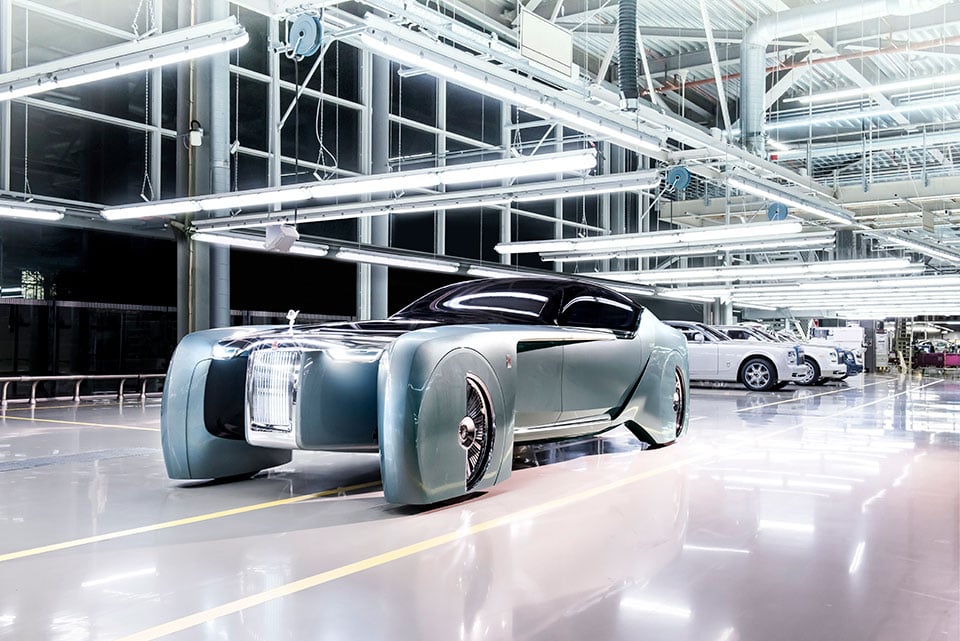 Rolls-Royce VISION NEXT 100 Prophesizes Über-luxury Future