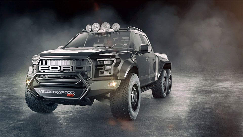 Hennessey VelociRaptor 6×6: Six Is Good