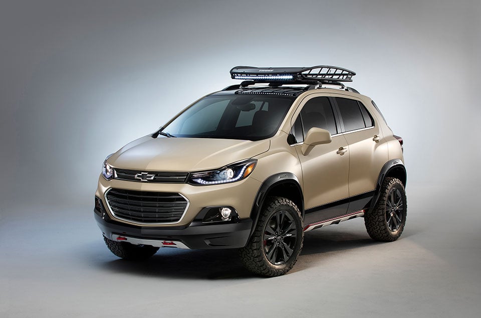 Chevy Trax Activ Concept Looks Ready for Off-road Adventure