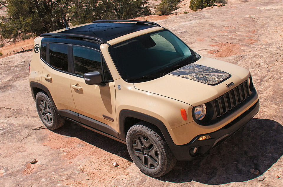 2017 Jeep Renegade Deserthawk and Altitude