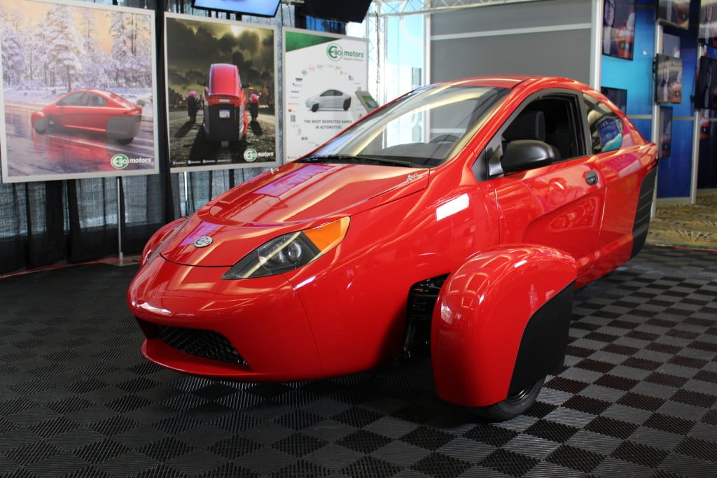 Elio Motors E1c Engineer Vehicle Debuts in LA