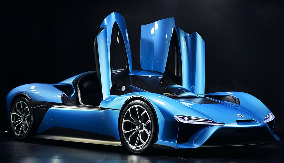 NIO EP9 Electric Supercar Breaks Nürburgring EV Record