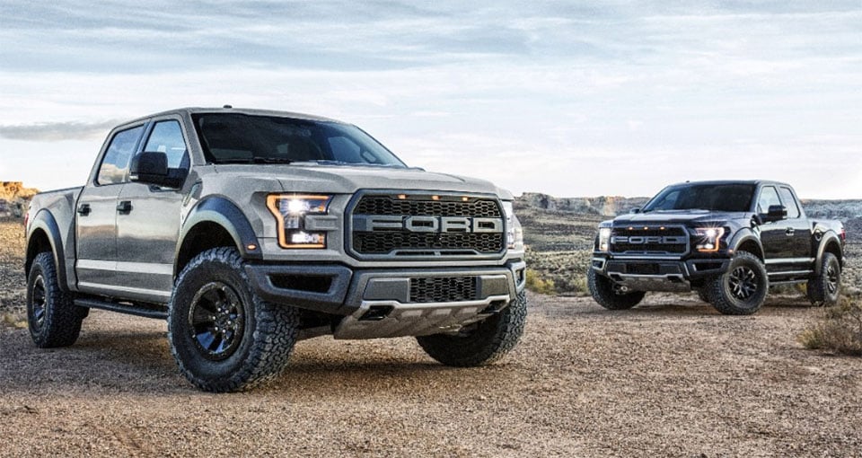 2017 Ford Raptor Order Banks and Configurator Open