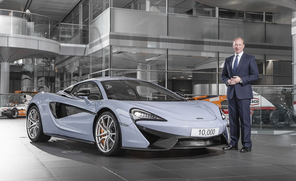 McLaren Builds it’s 10,000th Car