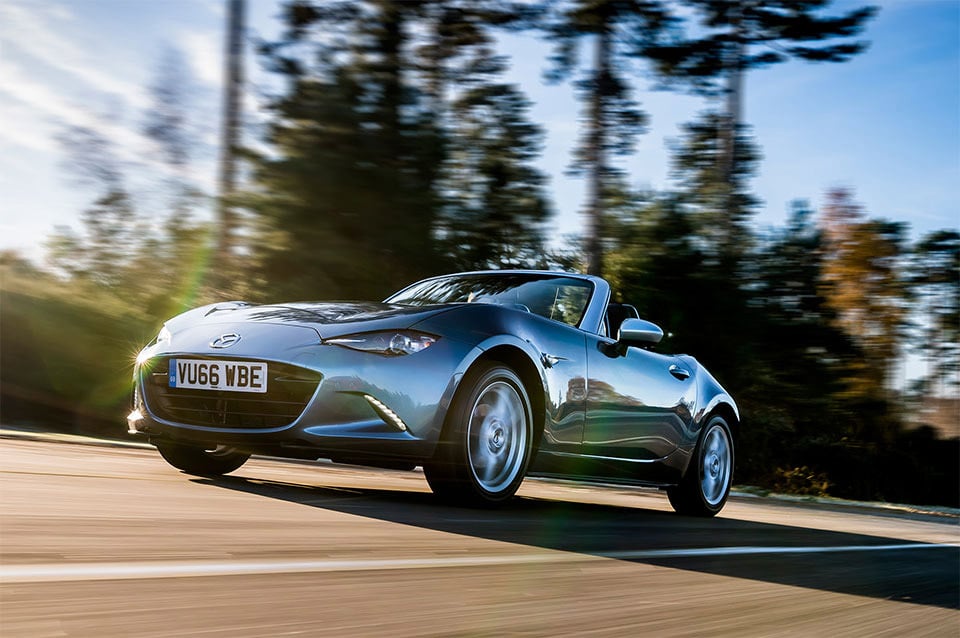 Mazda MX-5 Arctic is a UK Exclusive with Frozen Style