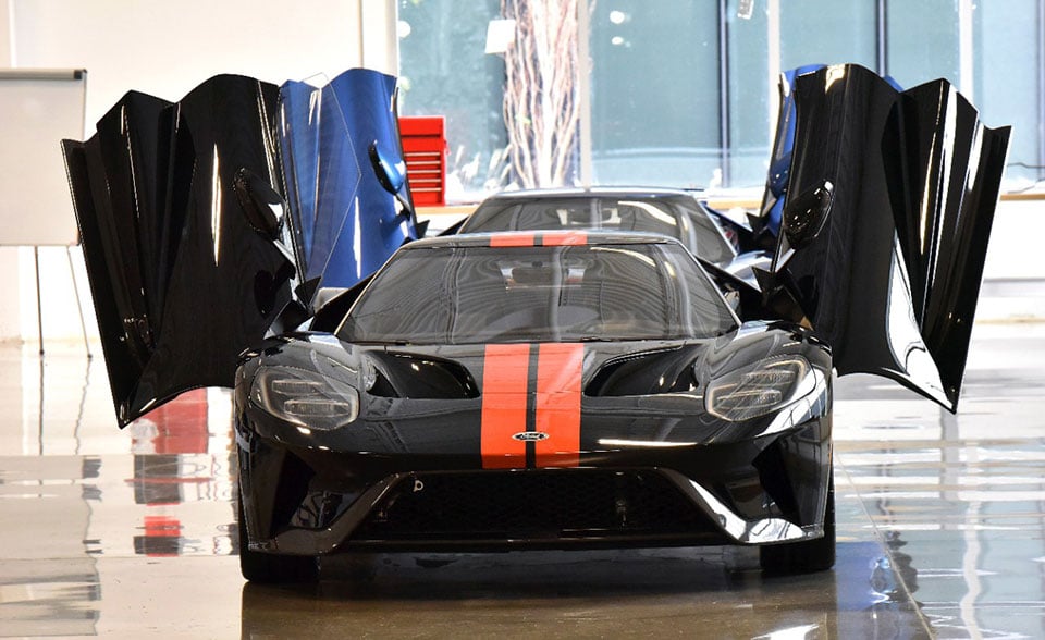 Ford GT Job 1 Rolls off Assembly Line