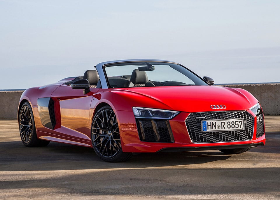 2017 Audi R8 Spyder Looks Great, Costs More Than a House