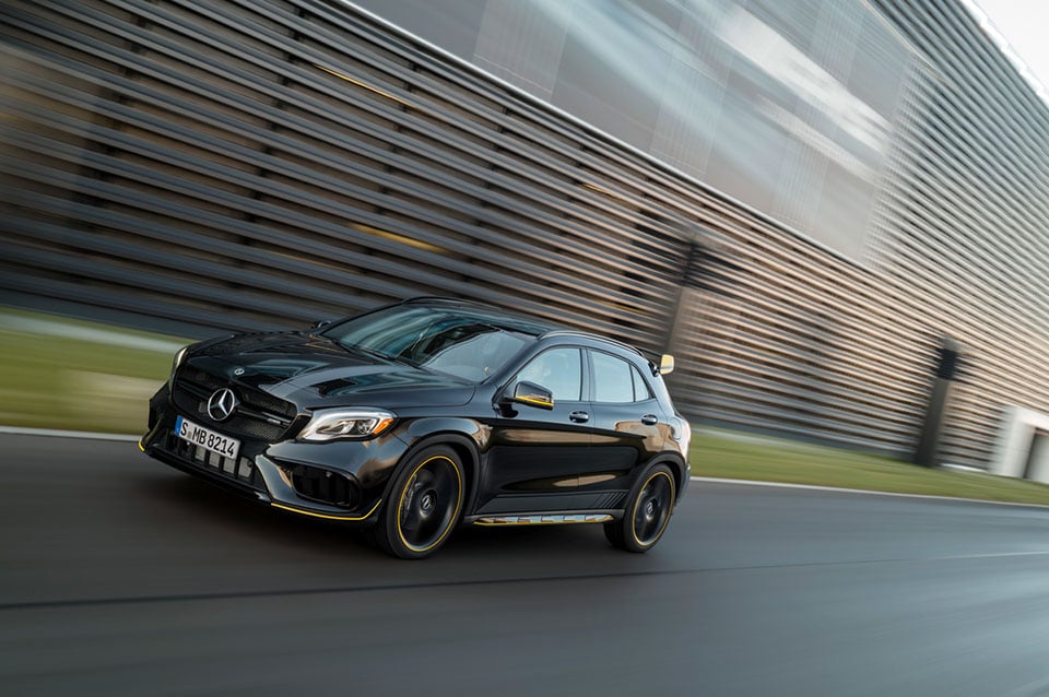 Mercedes-Benz GLA45 with AMG Performance Studio Package