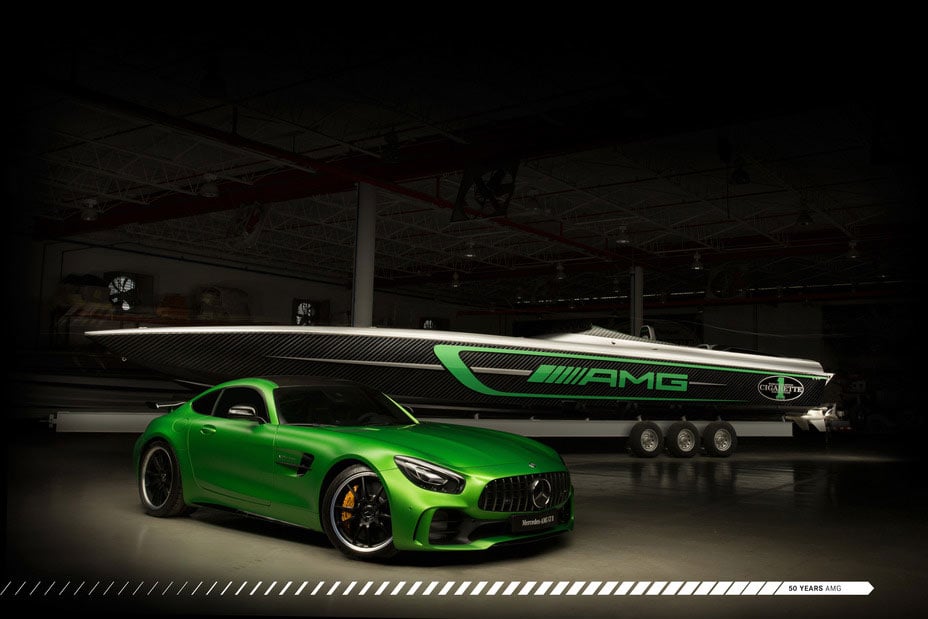 Mercedes-AMG GT R Inspires Racing Boat