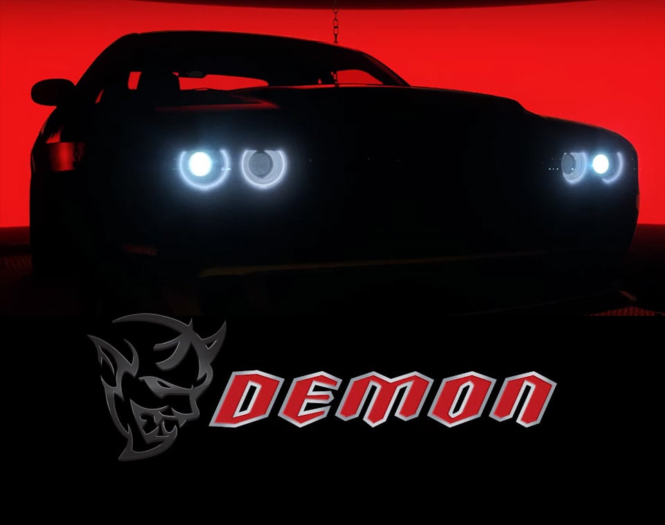 Dodge Demon to Be a Single Seater?