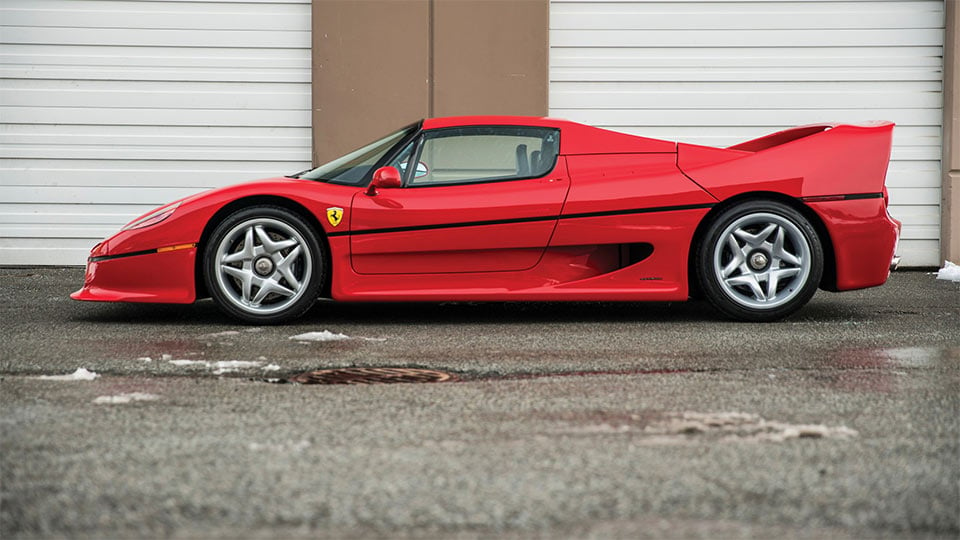 Mike Tyson Owned Ferrari F50 Heads to Auction