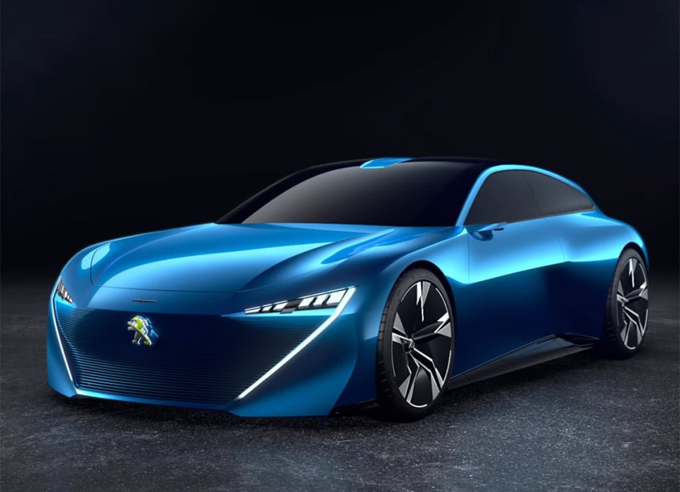 Peugeot Instinct Is an Autonomous Shooting Brake Concept